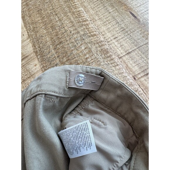 Old Navy Women's Tan Extra High Rise Taylor Straight Trouser Pants Cargo Pockets - Picture 8 of 12